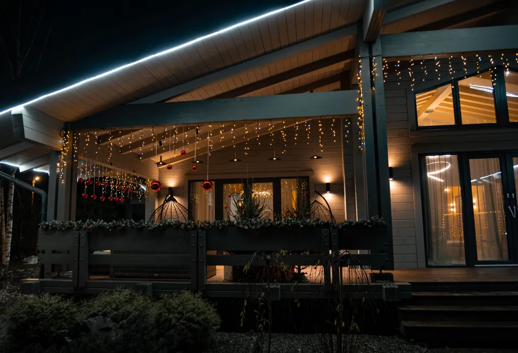 Шале Гнездо с бассейном и сауной