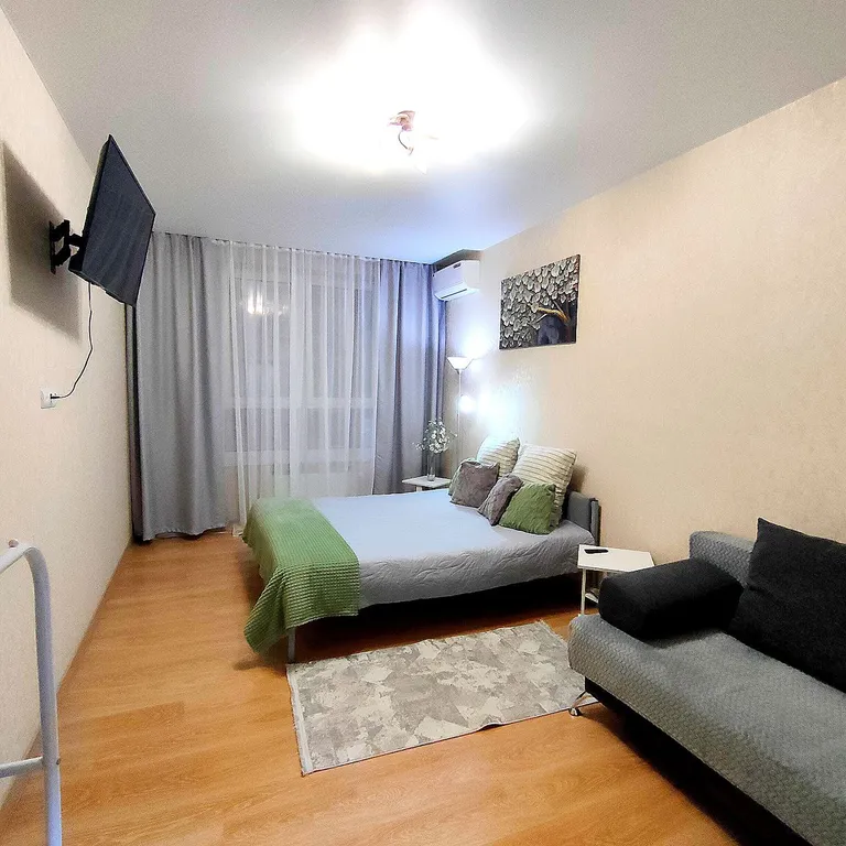 Квартира Уютная 1-к квартира в эко ЖК Белые росы в Динской — Динская