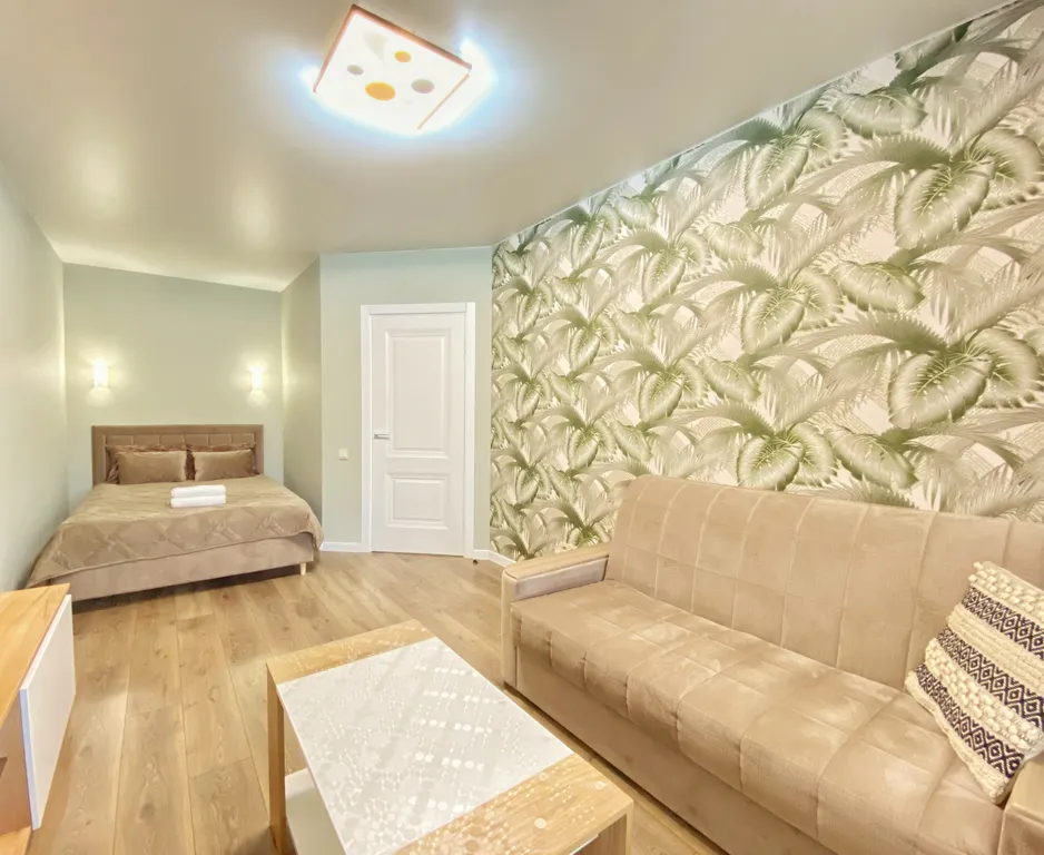 Уютная 1к квартира Апарт-Комфорт в новом ЖК, балкон с чил-зоной — аренда посуточно в Ярославль