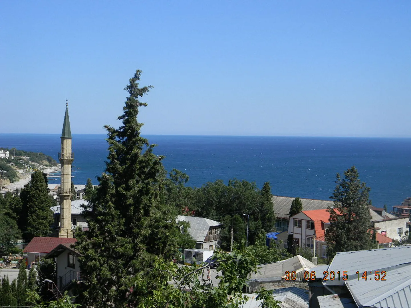 Вид на море с террасы