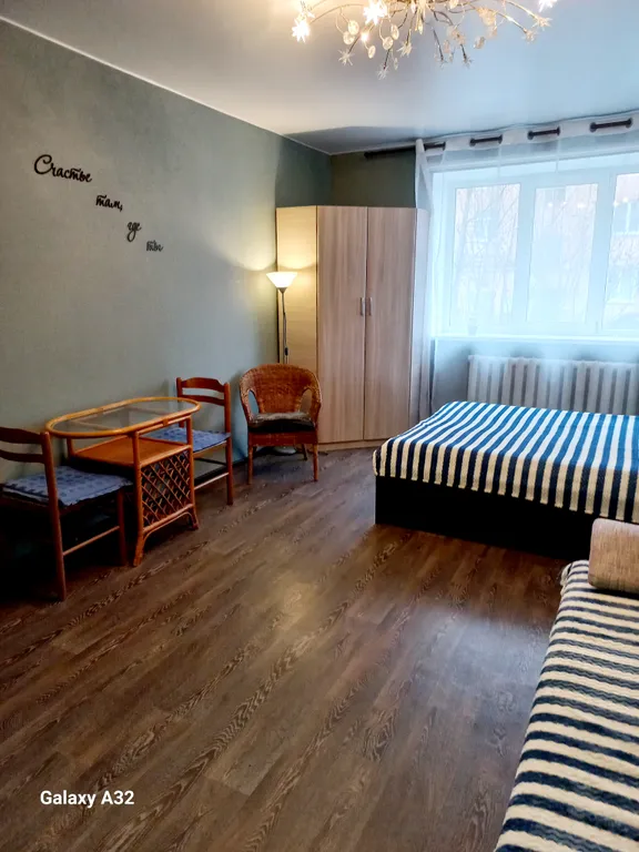 Просторная квартира с балконом в сердце города