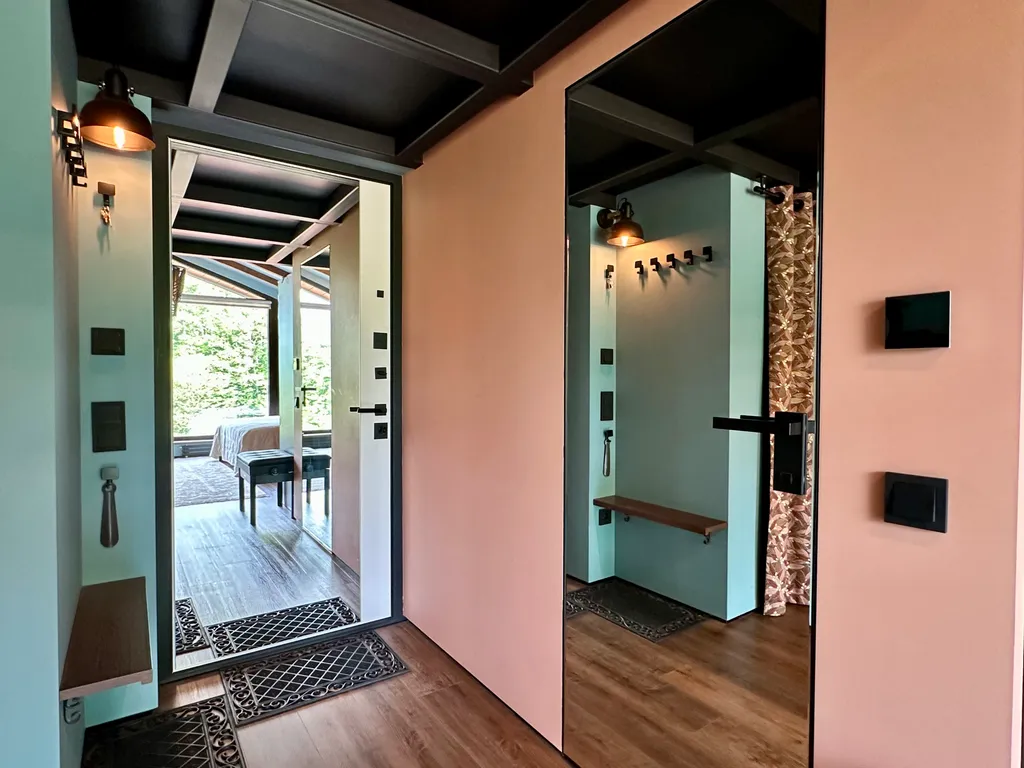 Двухуровневый апартамент с видом на горы