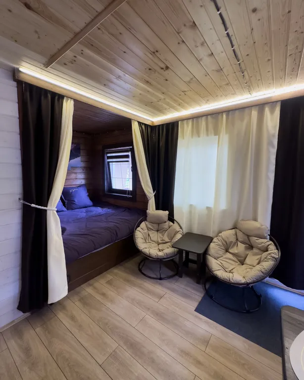 Коттедж Уютный, зимний дом Комфорт недалеко от Финского залива — Зеленая Роща