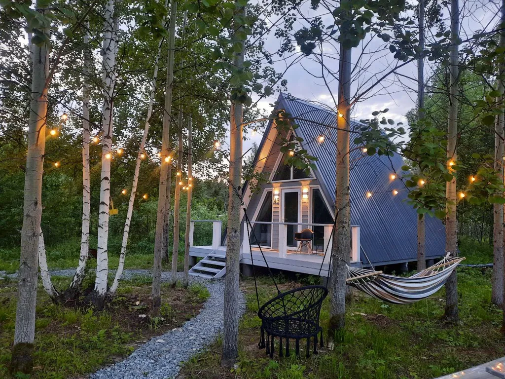 Коттедж Коттедж Уютный a-frame свобода леса — Екатеринбург