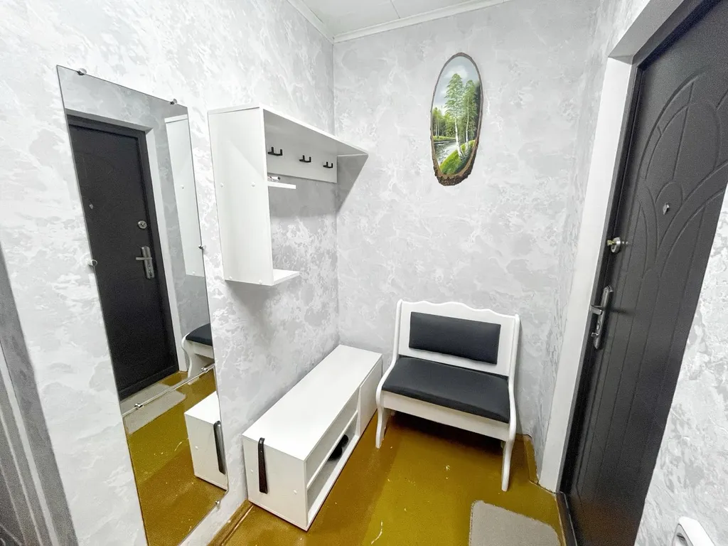 Уютная квартира с хорошим интернетом. Красивый вид из окна.