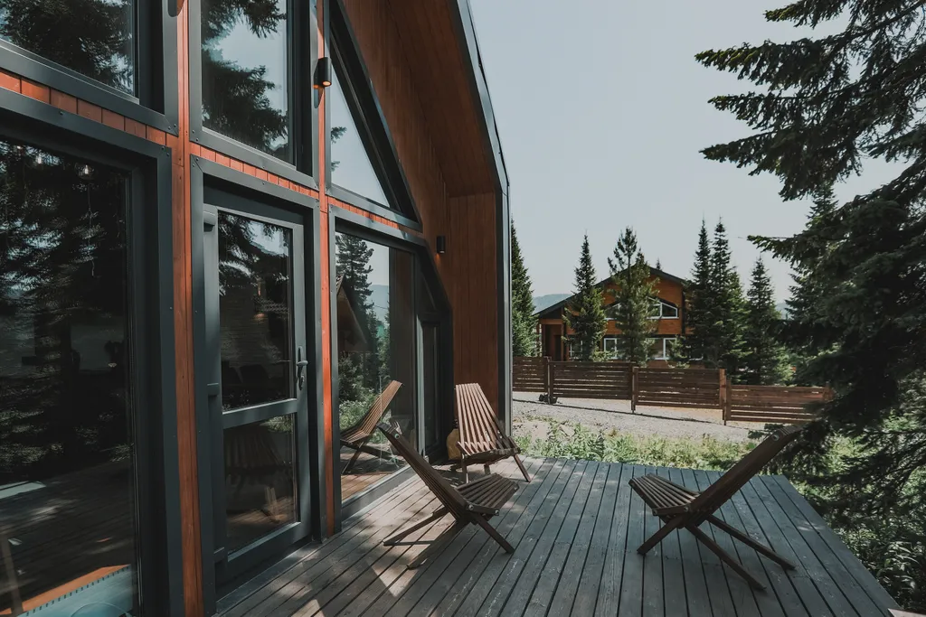 Дом с видом на горы