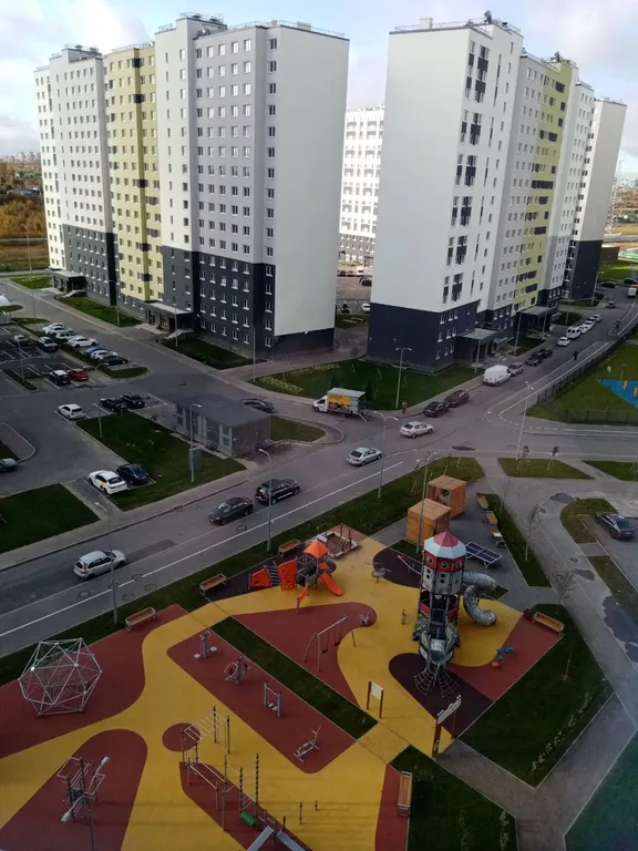 Студия в ЖК Цветной город