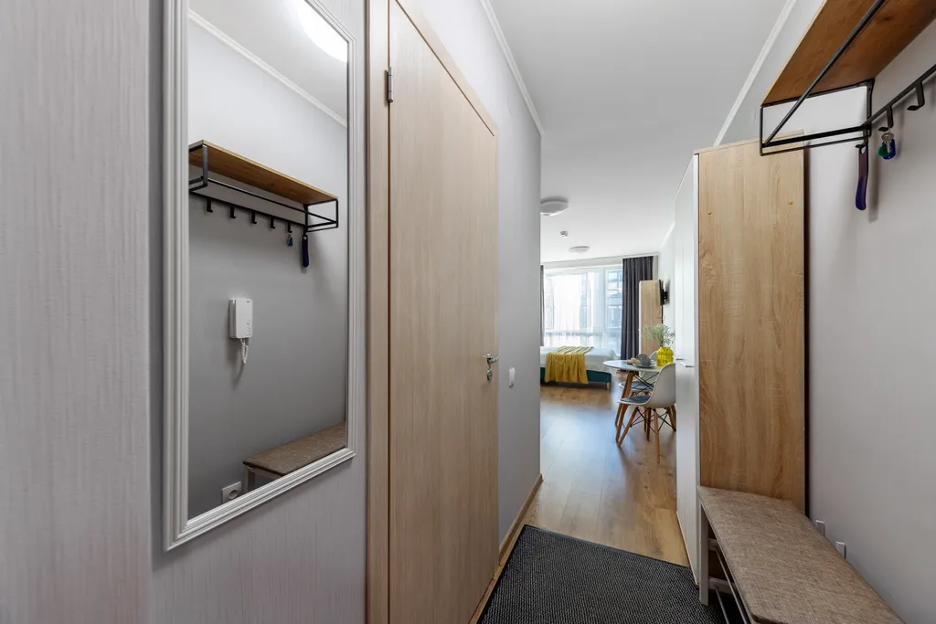 Квартира-пушка, с панорамными окнами в новом доме start 2