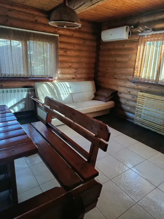 Отдельный дом с бассейном, мангальной зоной и купелью