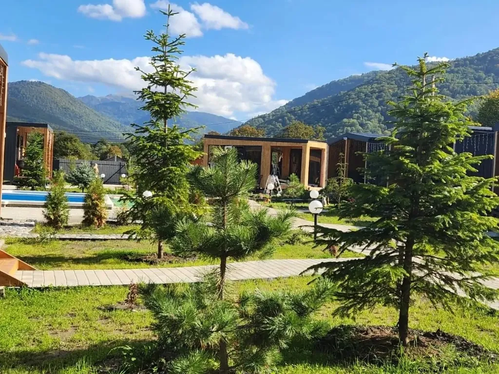 Семейный дом в горах Адыгеи с бассейном