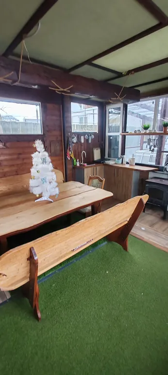 Уютный гостевой дом с баней и бассейном в тихом и спокойном месте