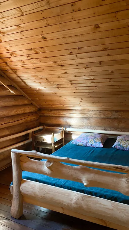 С видом на лес, душ и туалет рядом