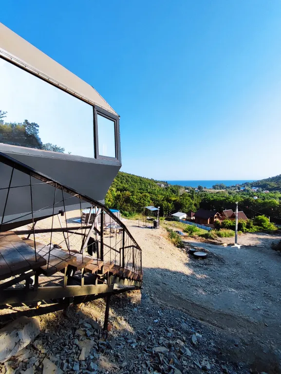 Коттедж Оригинальный дом на высоте — Бжид