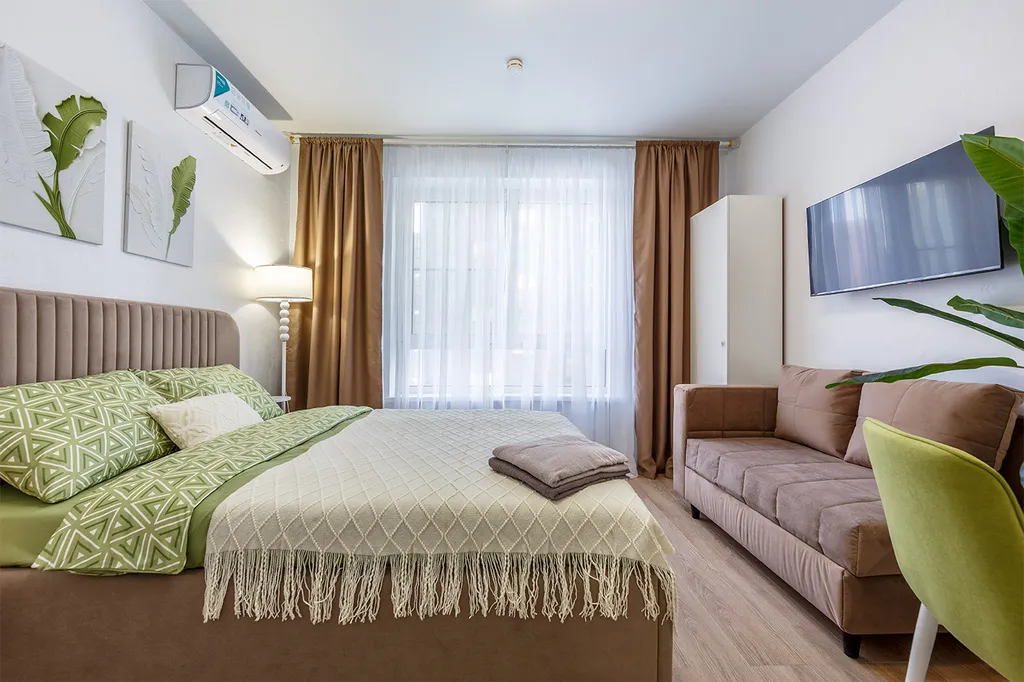 Квартира Квартира Комфортная студия для 3-х — Москва