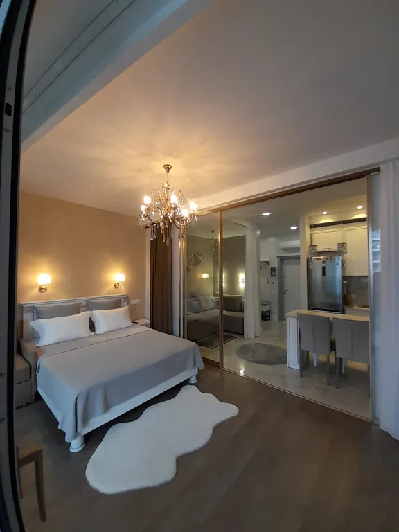 Уютный апартамент в ЖК Зазеркалье Ялта Приморский парк