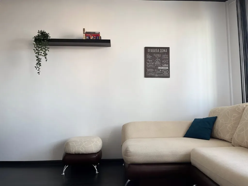 Просторная студия с видом на реку с бесконтактным заселением