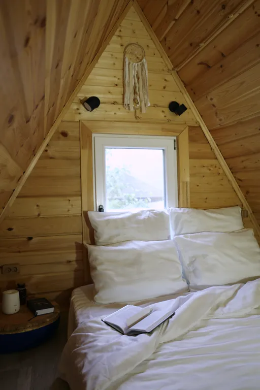 Гостевой дом A-frame с видом на горы