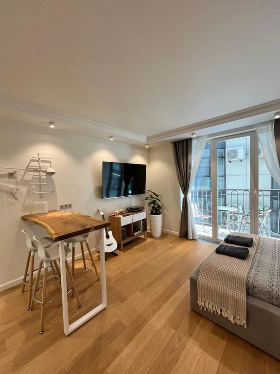 Апартаменты с видом на море у пляжа, первая линия, сапборд включен