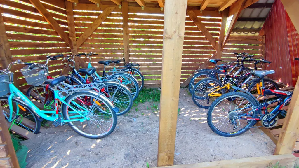 Каштановая студия улучшенная с кондиционером, кухней и ванной комнатой