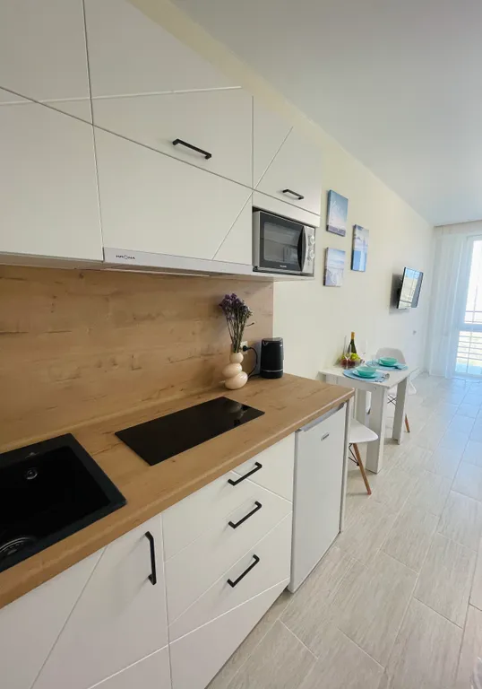 Видовые апартаменты на берегу моря в закрытом комплексе