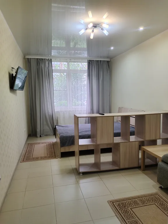 Квартира Просторная квартира с хорошими детскими площадками — Анапа