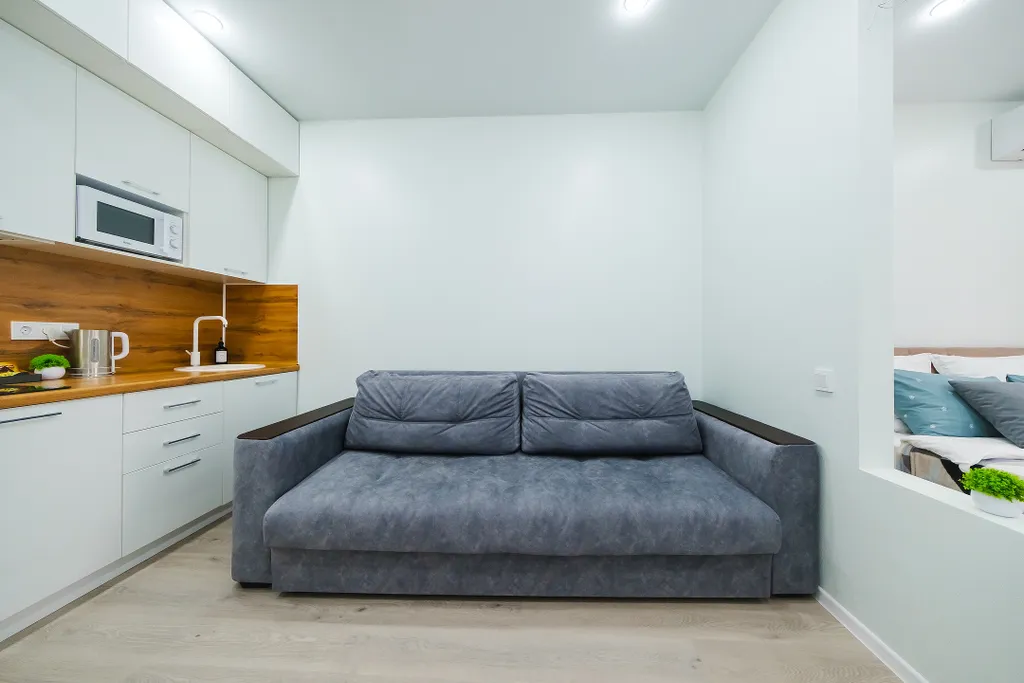 Уютная студия в жилом комплексе бизнес-класса, в Дагомысе