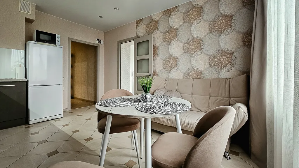 Однокомнатная квартира, нестандартной планировки, в центре города