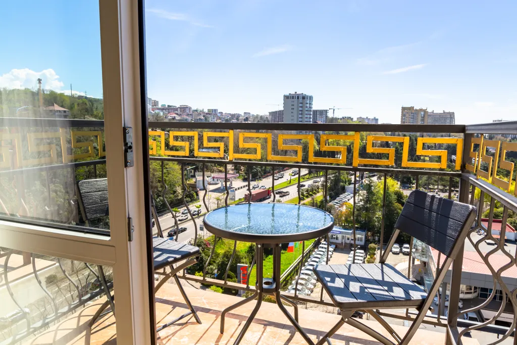 Квартира Квартира с видом на море и балконом — Адлер