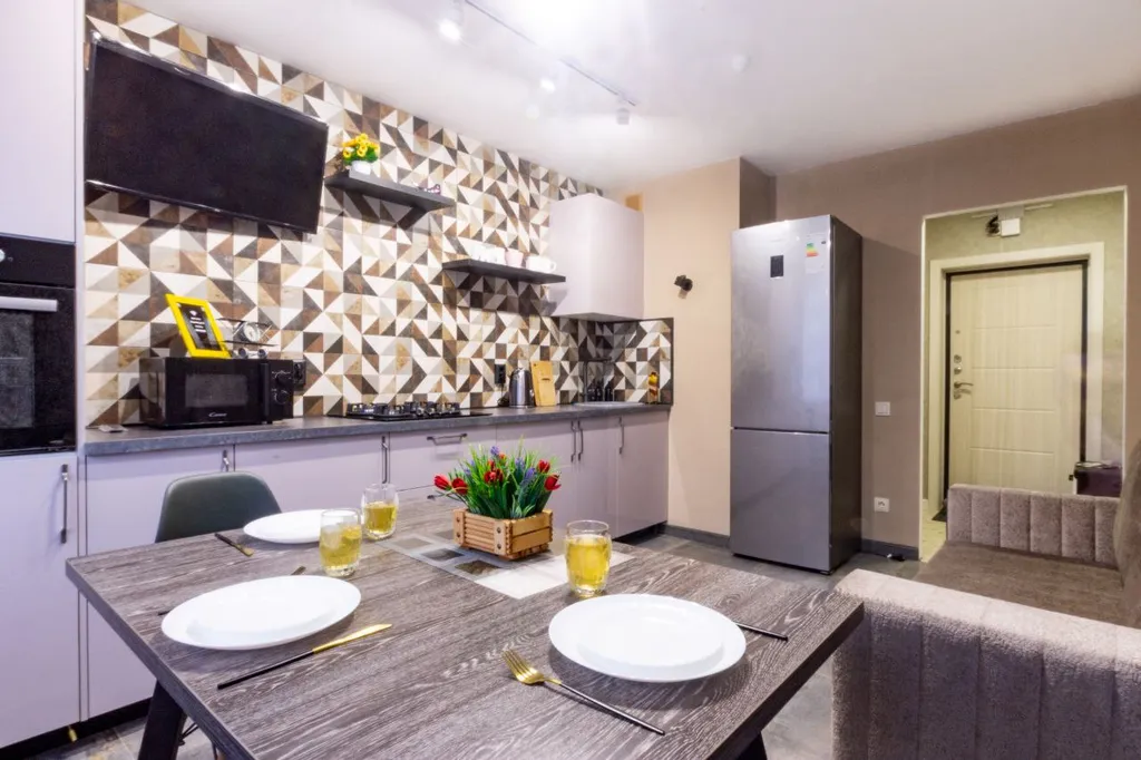 Стильная 3-комнатная квартира для большой семьи