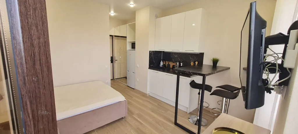 Квартира Квартира Уютная студия с видом на море и горы — Сириус