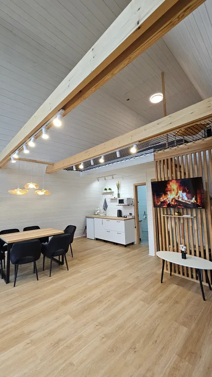 Коттедж Новый большой А-Фрейм с видом на лес — Казань