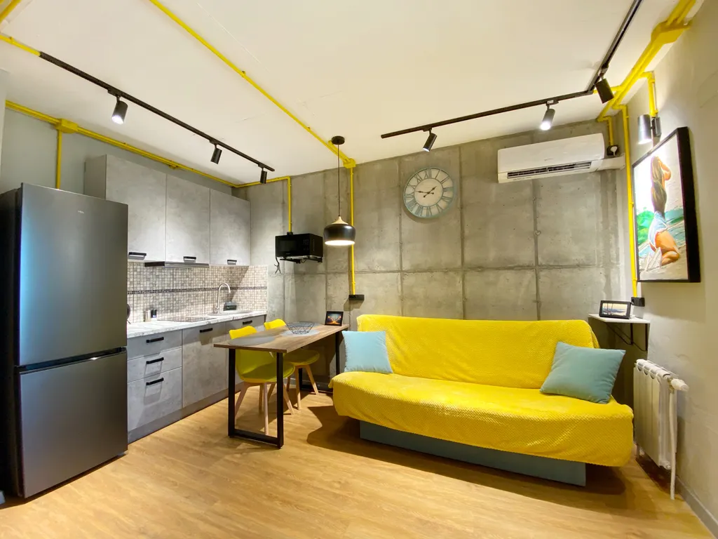 Квартира Уютная квартира в стиле loft с видом на море в ЖК Аякс — Владивосток