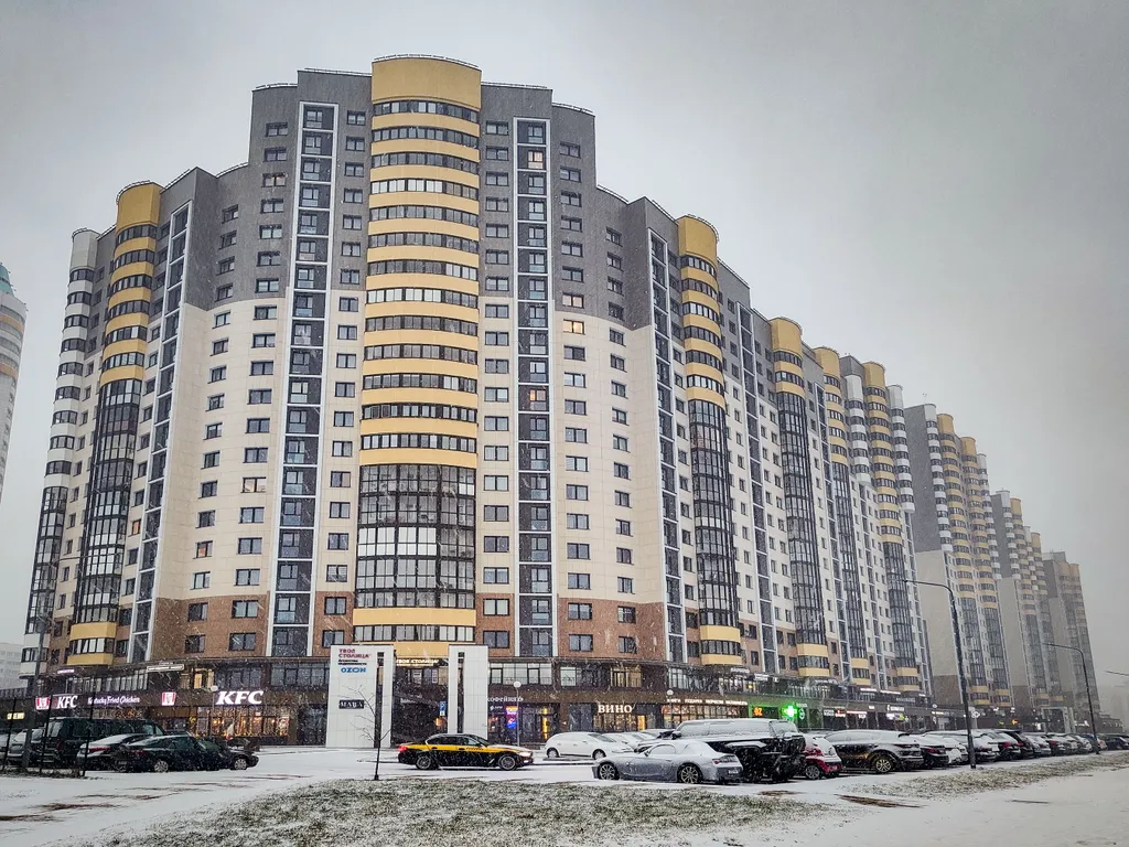 Квартира Квартира Уютная студия у метро Петровщина — Минск