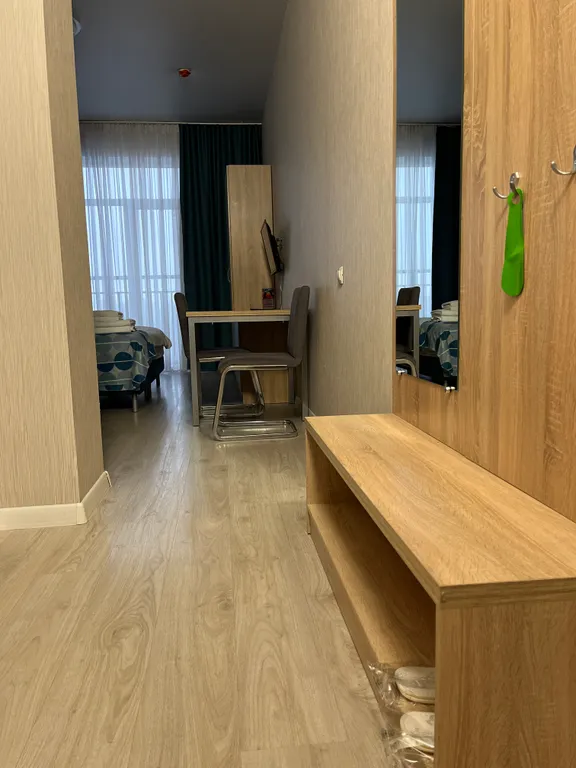 Квартира Квартира Уютная студия с панорамным остеклением — Санкт-Петербург