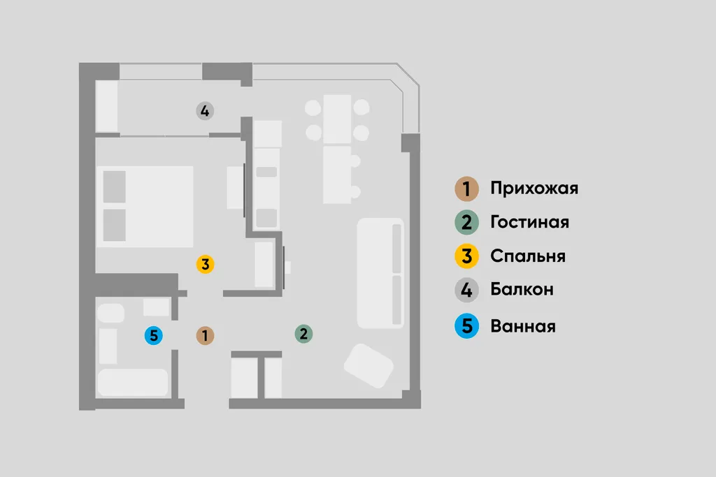 Апартаменты с видом на море и озеро