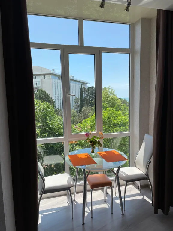 Квартира Квартира Уютная студия с видом на море — Адлер