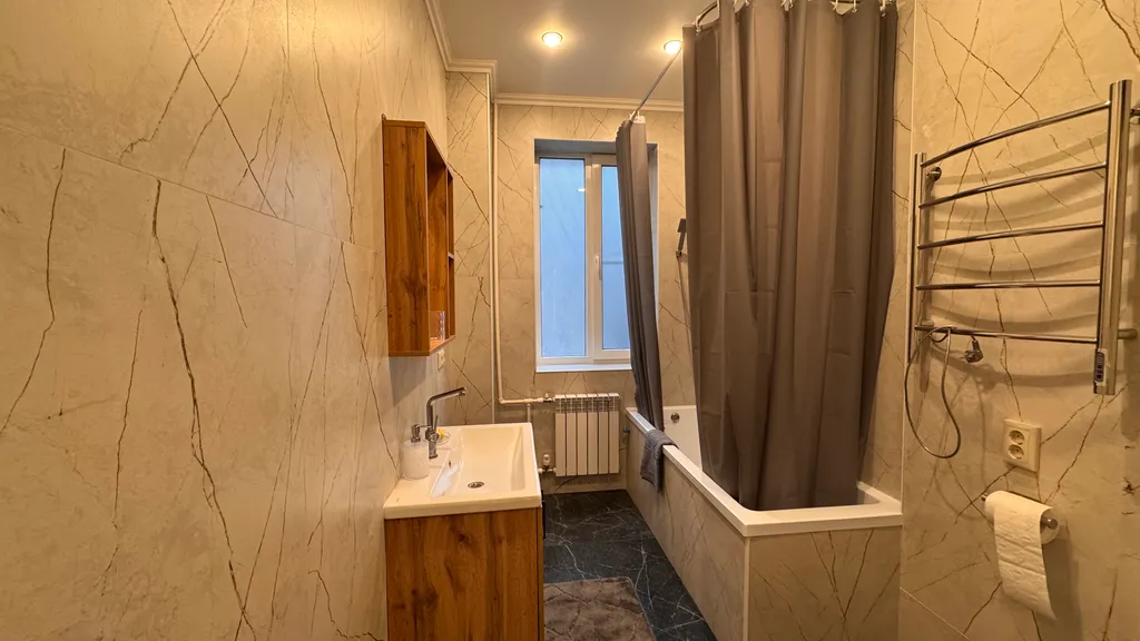 Уютная двушка в центре города со свежим ремонтом