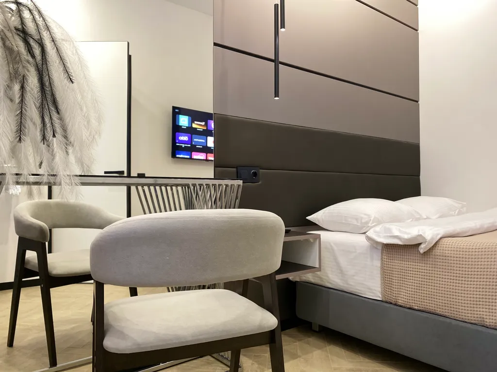 Квартира Квартира Двухкомнатный с собственной сауной и террасой — Зеленоградск