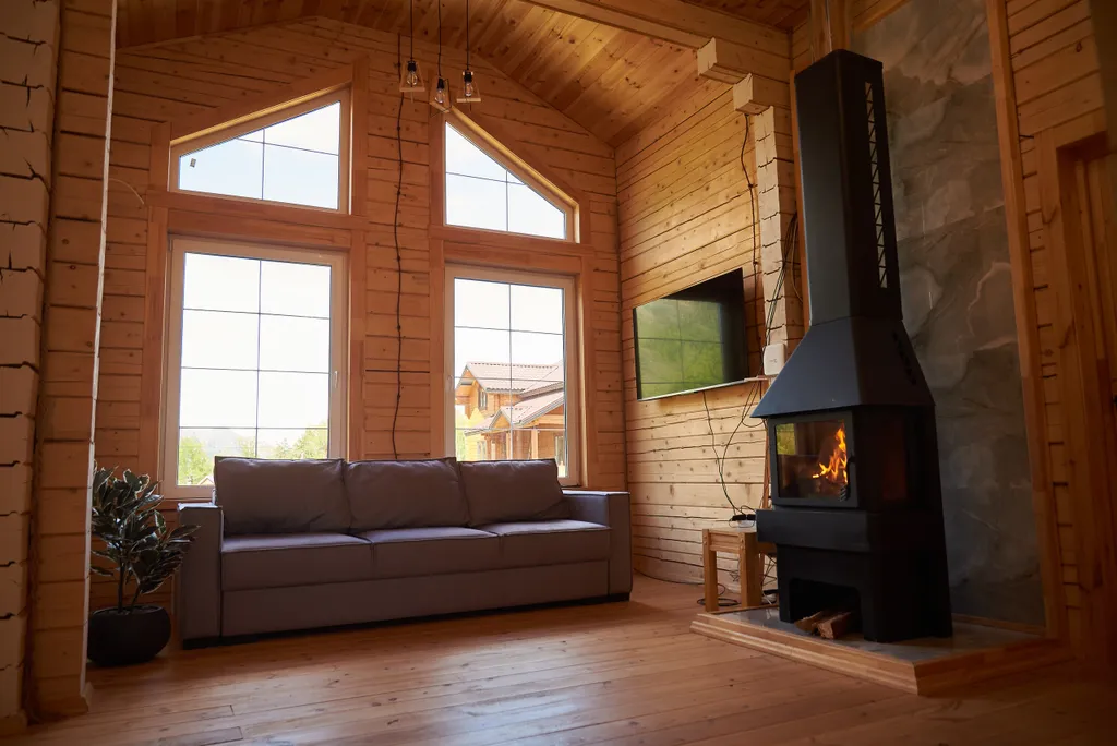 Новый дом в Чемале Счастье здесь с панорамным видом на горы