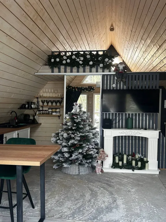 Шале в лесу в Подмосковье