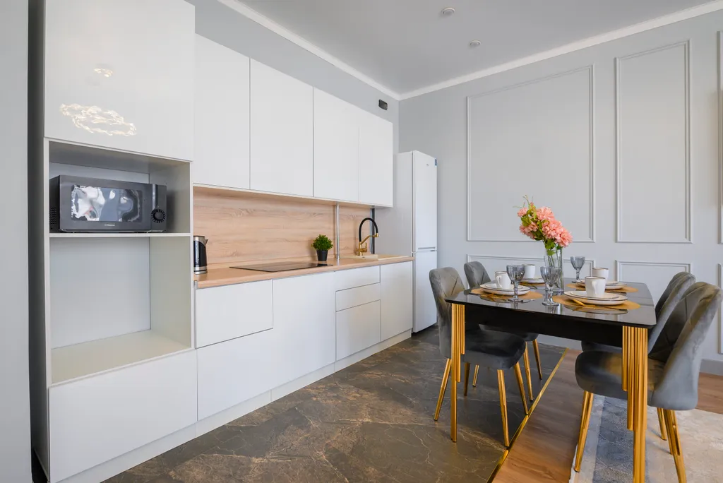 Эксклюзивная студия в светлых тонах