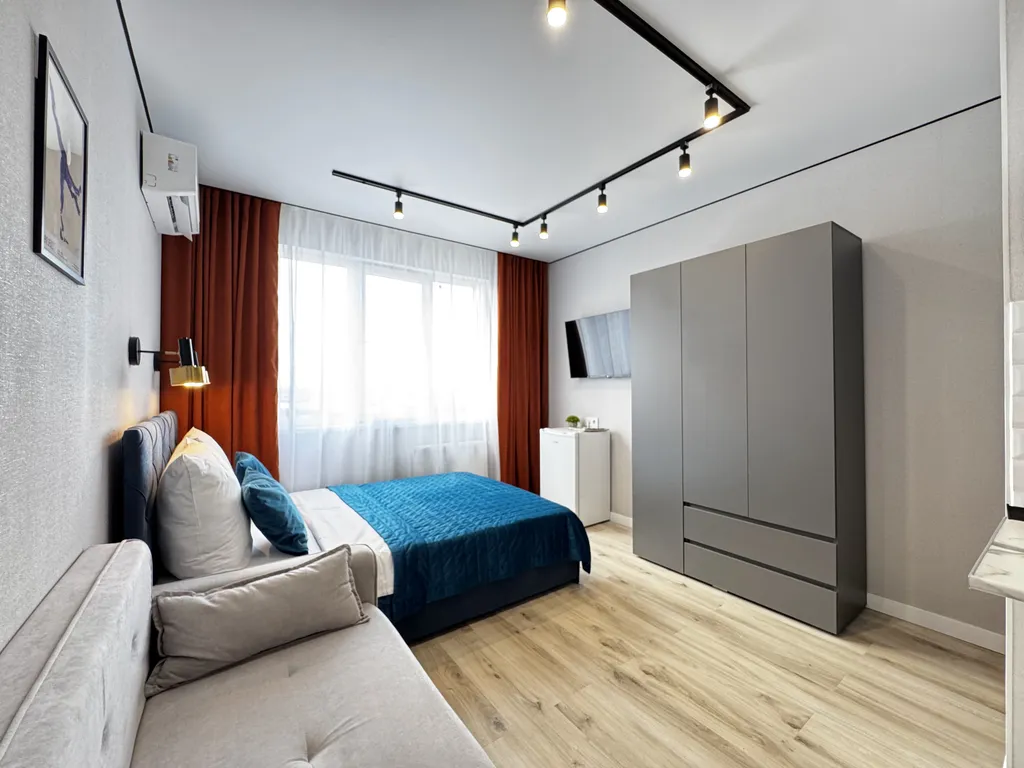 Уютная студия около города еды