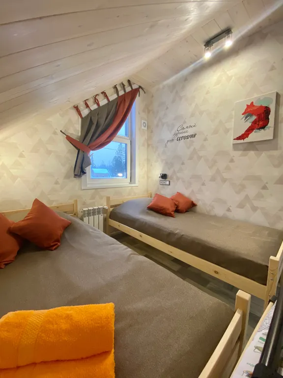 Уютный барнхаус с баней и чаном на территории