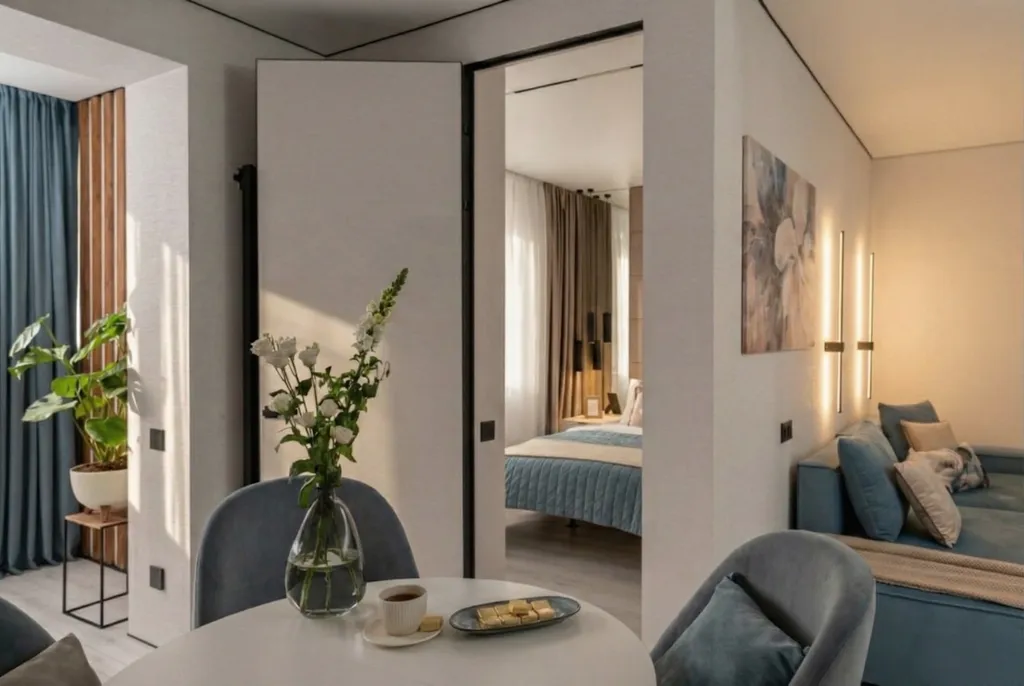 White line 26 — светлая дизайнерская квартира возле парка