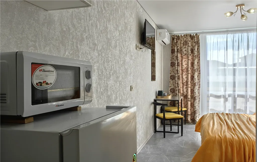 Уютный апарт плюс с балконом, отопление, беседка, парковка