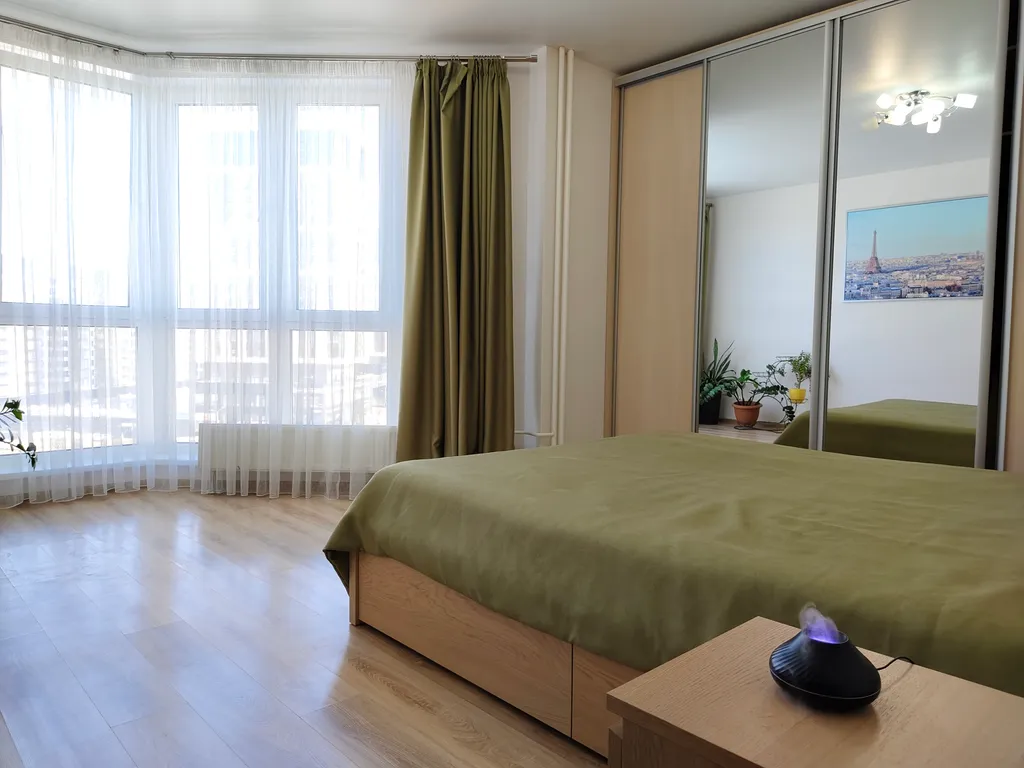 3-комнатная квартира с балконом у Дома Ученых — аренда посуточно в Обнинск