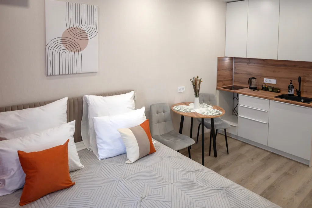 Квартира Студия для двух гостей с лоджией — аренда посуточно в Сочи