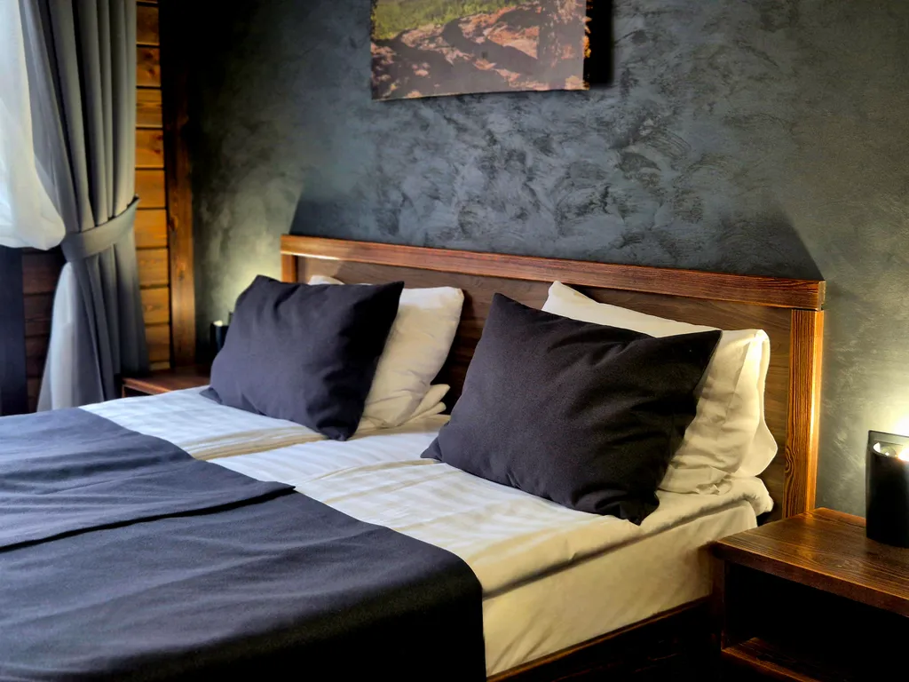 Студия в стиле шале с видом на лес, комфорт достойного вас уровня