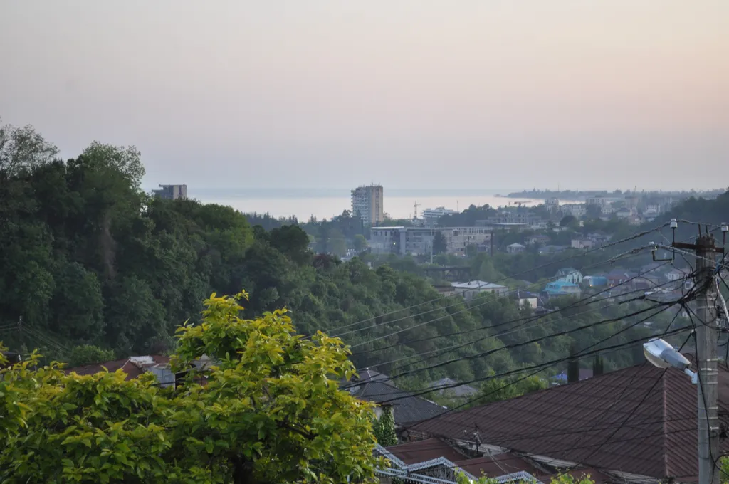 Коттедж Дом отдыха Casa-Colina с видом на море и горы — Сухум