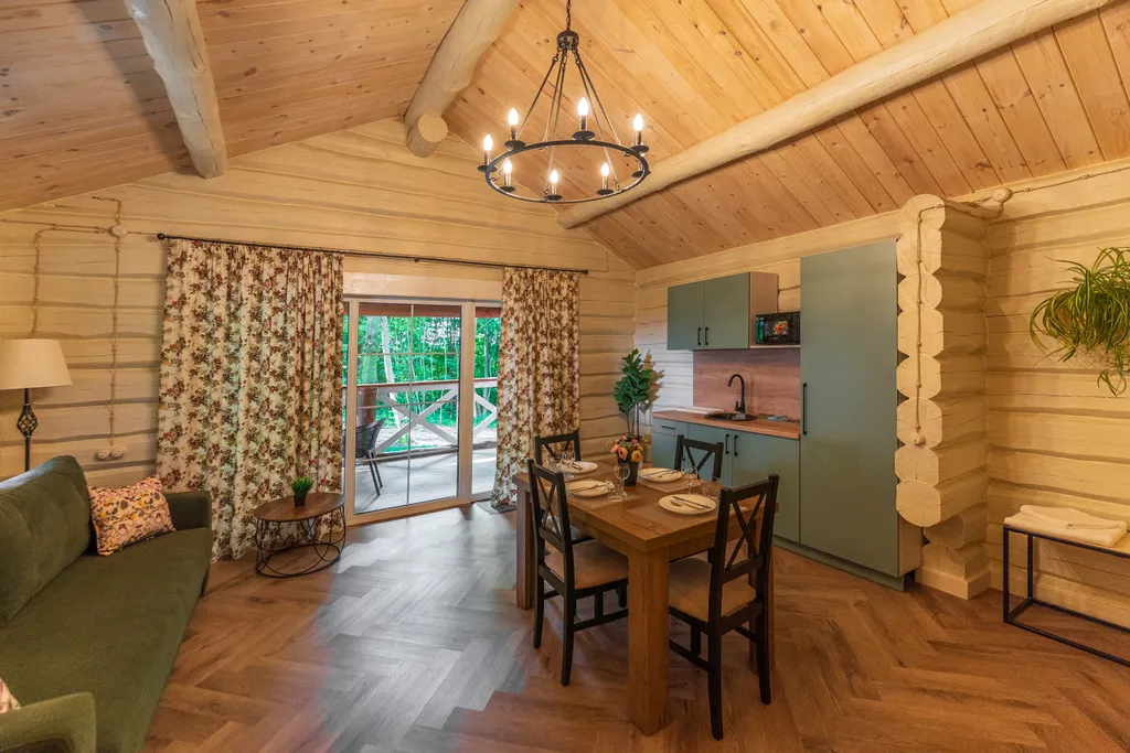 Коттедж Уютный сруб из бруса №1 — аренда посуточно в Гурьевск